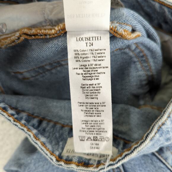Des Petits Hauts Louisette1‎ Mom Jeans Women's Size 24 Fairly Made - Picture 10 of 10